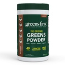 Greens First Original Greens Powder - 49 Superfoods - Bio Fruits & Veggies - Präbiotika, Probiotika, Verdauungsenzyme - Antioxidant Smoothie - Dairy Free, Vegan, Non-GMO (Chocolate, 60 Servietten)
