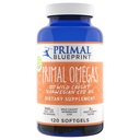 Primal Blueprint Primal Omegas, Omega-3 Fettsäuren Tägliche Ergänzung, 120 Zähler