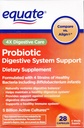 Equate - Probiotika, Verdauungssystemunterstützung, 4X Verdauungspflege, 28 Kapseln (Compare vs. Align)