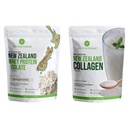 Geweihfarmen - 100% Gras Fed Neuseeland Whey Protein Isolate & Collagen Powder Bundle