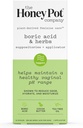 The Honey Pot Company 7 Tage Borsäure & Kräuter Suppositorien - Bewahrt und Balances Gesunde Vaginal pH, Manages Odor, Hydrates, & Moisturizes - Gynäkologe getestet