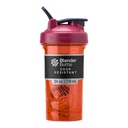 BlenderBottle Shaker Bottle Pro Serie Perfekt für Protein Shakes und Pre Workout, 24-Ounce, Coral