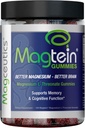 Magtein Gummies - Magnesium L-Threonate Gummy, Gehirnunterstützung, Fokus-Ergänzung, Boost Memory & Cognitive Function - 150 Vegan Gummies