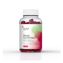 LUV Gesundheit Schlafgummis – natürliche Schlafhilfe mit Magnesium, L-Theanin, Melatonin, Kamille und Tart Kirsche – Vegan, Non-GMO, Glutenfrei, Schlafunterstützungsergänzung, 30ct