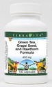 Bluthochdruck-Unterstützung - Grüner Tee, Grape Seed und Hawthorn - 450 mg (100 Kapseln, ZIN: 517080) - 3 Pack