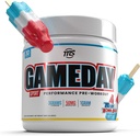 Man Sports Game Day - Sport Pre-Workout, Blue Bombsicle Flavored Energy Drink Mix mit natürlichem Koffein, 300g, 30 Tage Versorgung