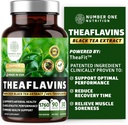N1 Nutrition Premium Theaflavins Schwarzer Tee Extrakt [40% Theaflavins] Angetrieben von TheaFitTM, um Übungsleistung zu unterstützen und Erholungszeit zu reduzieren, 90 Veg Caps