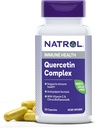 Natrol Quercetin Complex, Nahrungsergänzungsmittel für Immungesundheit, Quercetin-Ergänzungen mit Vitamin C und Citrus Bioflavonoids, 50 Kapseln, Bis zu 25 Tage Versorgung