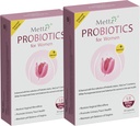 Vaginal Probiotics für Frauen pH Balance mit Lactobacillus Probiotic & Cranberry, White Pomegranate, Frauen Vaginal Health Supplement, Gesund Vaginal Odor & Vaginal Flora, 30Ct (Pack von 2)
