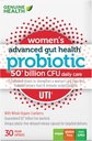 Genuine Health Women's Daily Probiotic für UTI-Support, hilft, eine gesunde Urinary Tract, Multi-Strain, Organische Formel mit Cranberry, 30 Kapseln zu fördern