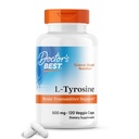 Ärzte Beste L Tyrosin Ergänzung für Männer und Frauen - L-Tyrosine 500mg Kapseln, Gehirn Unterstützung für Erwachsene, Aminosäure Unterstützung 500 mg, Precursor für Thyroxine Produktion von Thyroid - 120 Veg Caps
