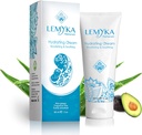 Babycreme für Eczema, Psoriasis anfällig, juckend, trockene Haut, Organische beruhigende Salbe, Natürliche Feuchtigkeitscreme, Parabenfrei, 2OZ