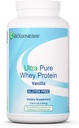 Nutra Biogenesis Ultra Pure Whey Protein - Clean Vanilla Protein Powder für Damen und Herren, Low Sugar, Low Carb, Pure Whey Shake & Smoothie Mix - 2,3 lbs
