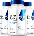(3 Pack) Nerve Revive 360 Supplement, Alle natürlichen Nerve Unterstützung für allgemeine Wellness, Premium-Formel, NerveRevive 360 Vitamin Capsules, Offizielle Bewertungen (180 Kapseln)