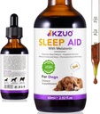 Melatonin für Hunde, Hund Melatonin, Angst-Relief für Hunde, für kleine bis große Hundezuchten, unterstützt Entspannung, reguliert Schlafmuster, fördert Gesamt Wohlbefinden, Hundeschlafhilfe