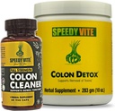 Komplettes Colon Detox & Cleanse Set (10oz Pulver Detox, 60 Veg Tablet Cleanse)