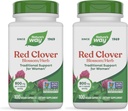 Nature's Way Red Clover Blossom Herb, Traditional Women's Health Support*, 800 mg pro Servierung, 100 Vegan Kapseln (Pack von 2)