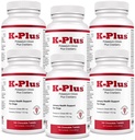 K-Plus Kalium Citrate Plus Cranberry Ergänzung für Hunde - Vet genehmigt UTI Remedy - unterstützt Blasengesundheit - für jeden Hund Rasse - 6-Pack (600ct)