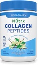 Collagen Peptides Powder Vanille - Sugar Free, Non-Dairy Collagen Protein Powder - löst Easy, No Clumps Collagen Powder mit Vitalproteinen, Collagen Protein Supplements - von Nutrx