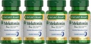 Nature's Bounty Super Strength Melatonin 5 mg Softgels 90 ea (Paket von 4)