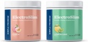 Einfache Versprechen ElectroSlim Bundle Flavor - Lemon Lime und Peach - Sugar-Free Elektrolyt-Pulver Hydration-Unterstützung mit essentiellen Elektrolyten - Keine Zuckerformel für Tagesenergiebilanz