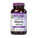 Bluebonnet Nutrition Flush-Free Niacin 500mg, for Nutritional Cardiovascular Support*, Soy-Free, Glutenfrei, Non-GMO, Kosher Certified, Dairy-Free, Vegan, 60 Gemüsekapseln, 60 Servietten
