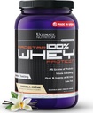 Ultimate Nutrition Prostar Whey Protein Powder Isolate, Vanille - Low Carb, High Protein Shake für Muskelaufbau & Recovery - Low Sodium, Low-Fat & Keto Friendly - 2 lbs Tub