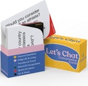 Bequem halten Let's Chat Conversation Cards | Dementia Aktivitäten für Senioren Alzheimer Aktivitäten für Dementia Patienten Alzheimer Produkte für ältere Geschenke für ältere Frauen Gedächtnisspiele für Erwachsene
