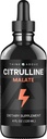 L-Citrulline DL-Malat 2:1 Flüssigkeitstropfen – Schnelle Absorption - 250 mg pro Servieren - Einfach zu bedienender Tropfen - 30-Tage-Versorgung