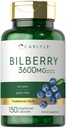 Carlyle Bilberry Extrakt Kapseln | 3600mg | 150 Count | Vegetarisch, Non-GMO, Glutenfreie Frucht Ergänzung