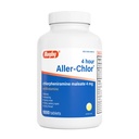 Rugby 4 Hour Aller-Chlor - Chlorpheniramin Maleat 4 mg - Antihistamin - 1000 Tabletten (1 Packung)