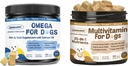 Omega 3 & Multivitamin für Hunde Gesamtgesundheit