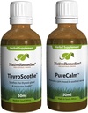 Native Heilmittel ThyroSoothe und PureCalm ComboPack