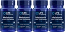 Life Extension Melatonin 6 Hour Timed Release 3 mg, 60 vegetarische Tabletten (Pack von 4)
