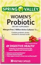Frauen probiotische Ergänzung mit Prebiotic Inulin & Cranberry – Verdauungs-, Urinary- & Immune Health Support, 1 Billion Active Cultures, 8 Strains, 30 Count Capsules – Gut Health Probiotics for Women