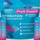 HydroMATE Elektrolyte Pulver Fruit Punch Hydration Packets Low Sugar 30 Count