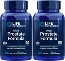 Life Extension Ultra Prostate Formula, 100 Softgels (Pack von 2) - Natürliche Ergänzung für Herren