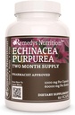 Remedys Ernährung Echinacea | 1.000 mg, 60 Vegan Kapseln pflanzliche Nahrungsergänzung | Zwei Monate Versorgung