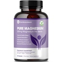 Pure Magnesium Glycinate Supplement – Highly Absorbable Chelat Magnesium Schlaf zu unterstützen, Muskel & Nerve Gesundheit, Energie, Entspannung & Knochen Gesundheit – 200 mg pro Servierung, 180 Kapseln