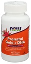 Jetzt Lebensmittel Prenatal Gels Plus DHA, 90 CT