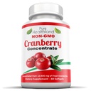Non-GMO Cranberry Konzentriert von 12.600mg - Triple Strength Softgels - Einfache bis Schlanke Pillen für Männer & Frauen, 1 Flasche