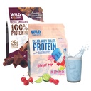 WILD SOCIETY Clear Isolate + Whey Konzentrat Super Combo - Rocket Pop Clear Whey + Dutch Chocolate Whey Konzentrat
