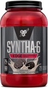 BSN SYNTHA-6 Edge Protein Powder, with Hydrolyzed Whey, Micellar Casein, Milk Protein Isolate, Low Sugar, 24g Protein, Cookies N Cream, 28 Portionen