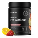 Gainful Caffeine Free Pre Workout Pulver mit Kreatin, Erdbeer-Lemonade Flavor, unterstützt Stärke, Ausdauer, & Erholung, BCAAs, Beta Alanine, L-Citrulline, keine künstlichen Zutaten, 20 Servierungen