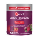 Qunol Beets Chews für Blutdruckunterstützung, 3 in 1 Beets + CoQ10 + Grape Seed Extract, Unterstützt gesunde Blutzirkulation & Herz Gesunde Energie, 60 Chews