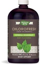 Nature's Way Chlorofresh Flüssigkeit Chlorophyll intern Deodorant 16 flüssige Unzen, Mint Flavor, Packung von 2