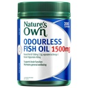 Nature's Own Omega 3 High Strength Odourless Fischöl 1500 MG X 200 Caps