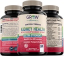 Vitamin Premium Kidney Cleanse Supplement wachsen – Leistungsstarke Nierenunterstützung Formel mit Cranberry Extrakt hilft gesunden Nieren & Harnweg Unterstützung – 60 vegetarische Kapseln
