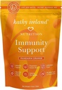 kathy ireland Immununterstützung Pulver, Wellness Booster, Immunabwehr Ergänzung mit Vitamin C, D, Zink & Elderberry, Instant Drink Mix, Mandarine Orange, 7,4 Unze
