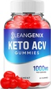 LeanGenix Keto ACV Gummies - Advanced Formula LeanGenix Keto Plus Weight Management ACV Gummies Apple Cider Essig LeanGenix ACV Nahrungsergänzungsmittel Bewertungen Männer Frauen (60 Gummies)